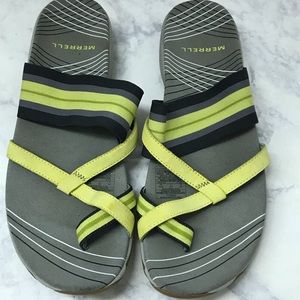 Merrell Neon Gray Shoes Sandals Size 9